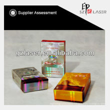 Hologram metallized film bag